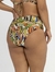 Biquini Max Drapee Estampado Zero Barriga Banho de Mar - comprar online