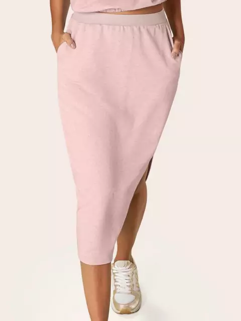 Saia Midi Moletom Marialícia