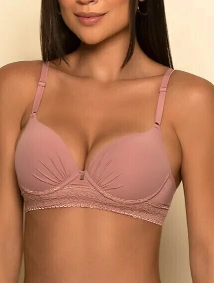 Sutiã Fashion Base Franzido Nayane