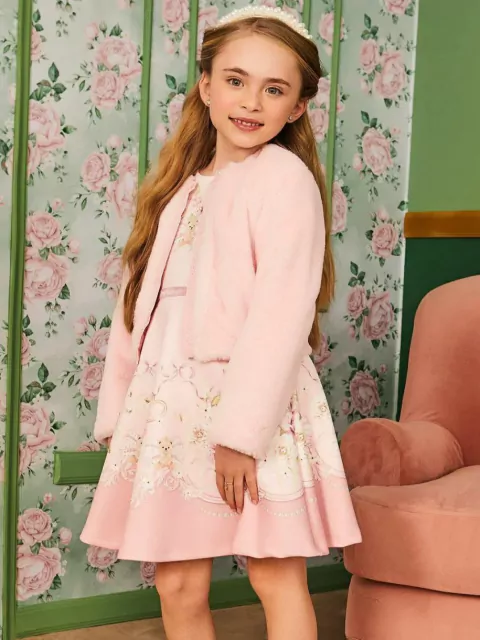 Casaqueto em Pelo Liso Menina Infanti