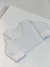 Body manga longa - flores branco na internet