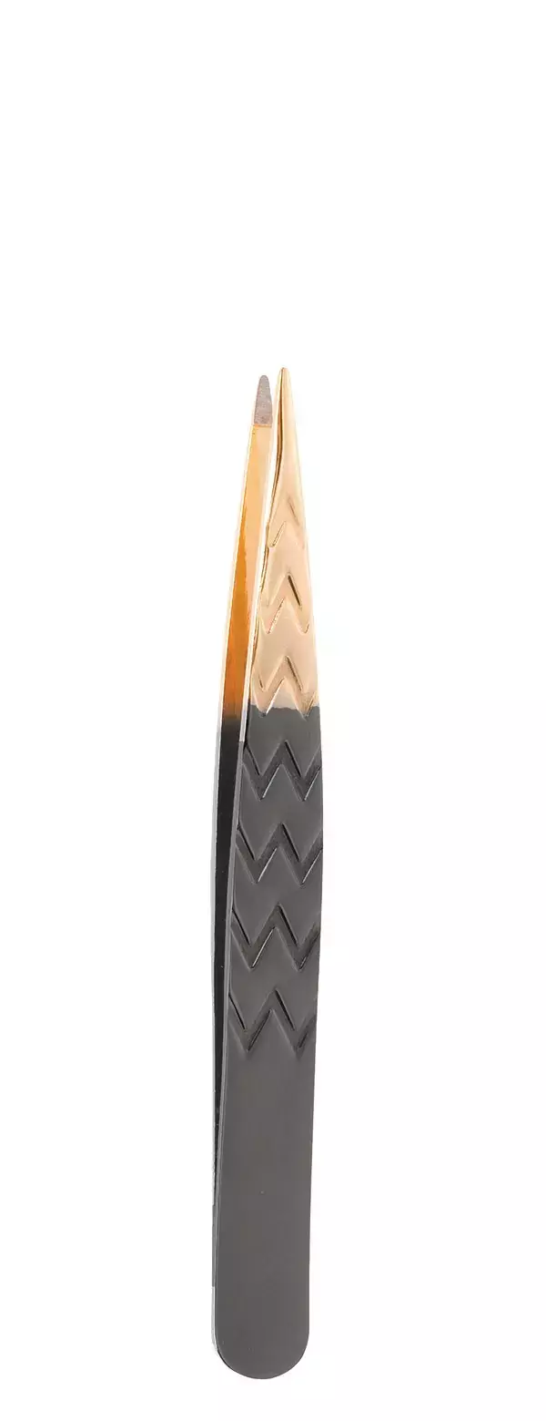 PINCA BLACK SILVER E GOLD PONTA FINA