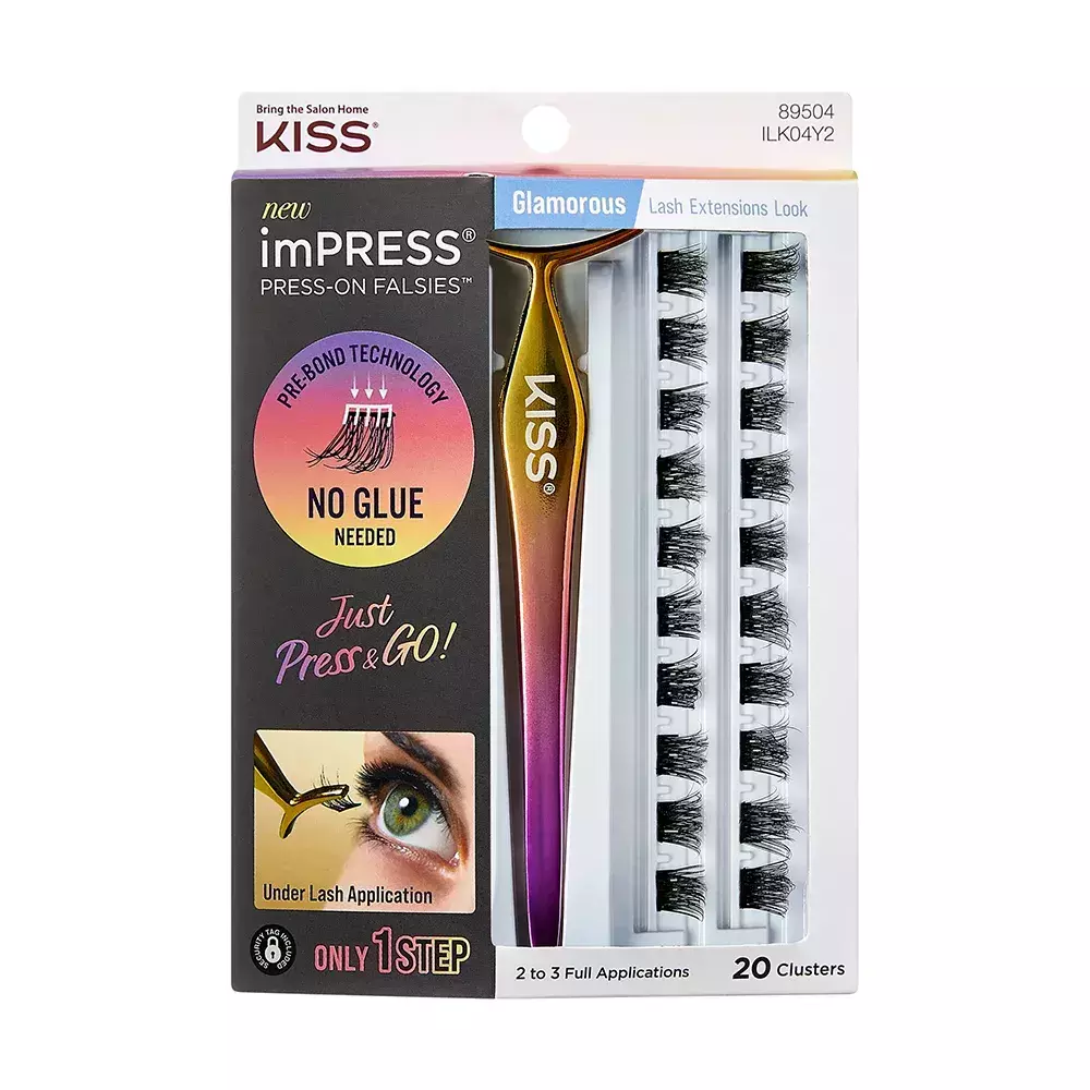 KISS IMPRESS CILIOS AUTOCOLANTES KIT 04