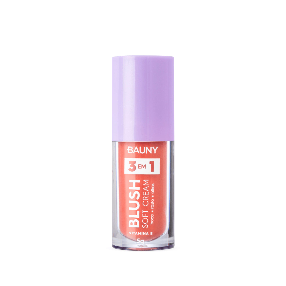BAUNY BLUSH LIQ SOFT CREAM 3 EM 1 5G - WISHES