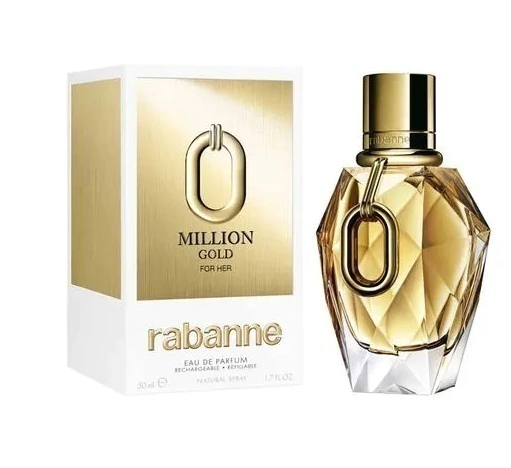 Perfume Million Gold Rabanne Eau de Parfum Feminino Refillable - 50ml