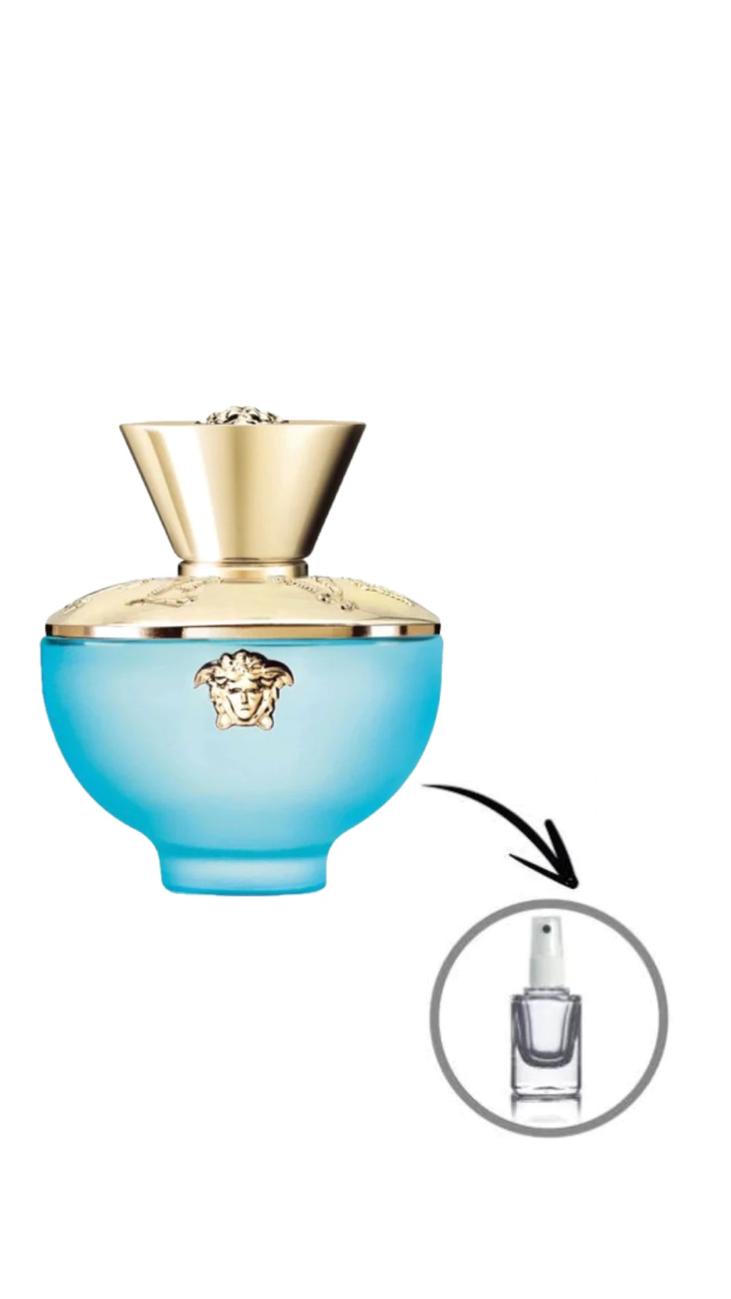 Decant 5ml Versace Dylan Turquoise edt