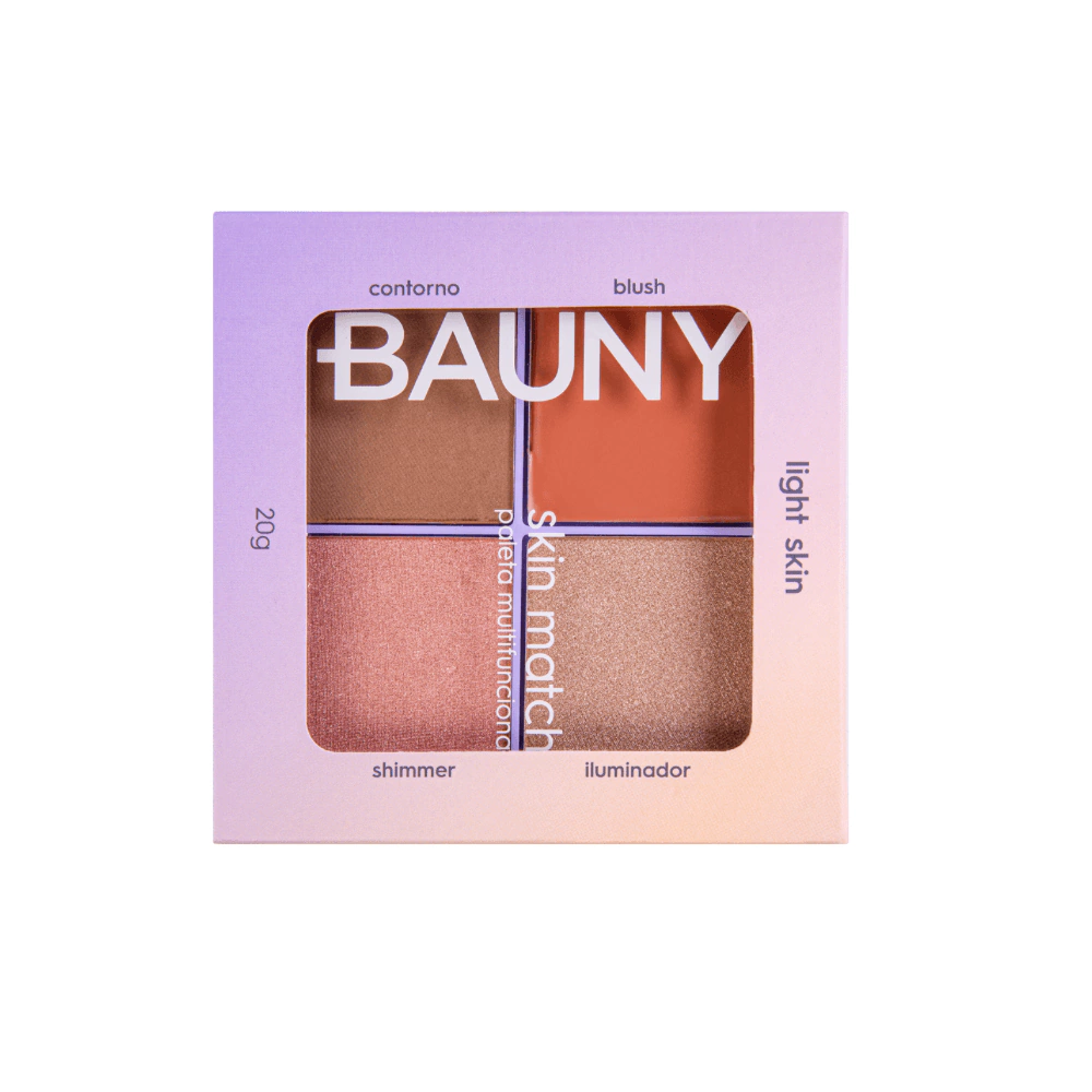 BAUNY PALETA MULTIFUNCIONAL - SKIN MATCH CLARA