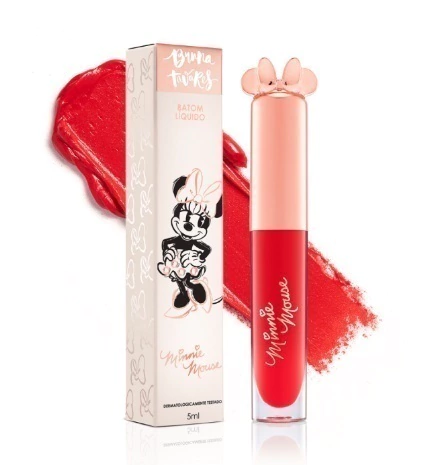 BATOM LÍQUIDO - BOW-TIFUL - COLEÇÃO MINNIE MOUSE - BRUNA TAVARES