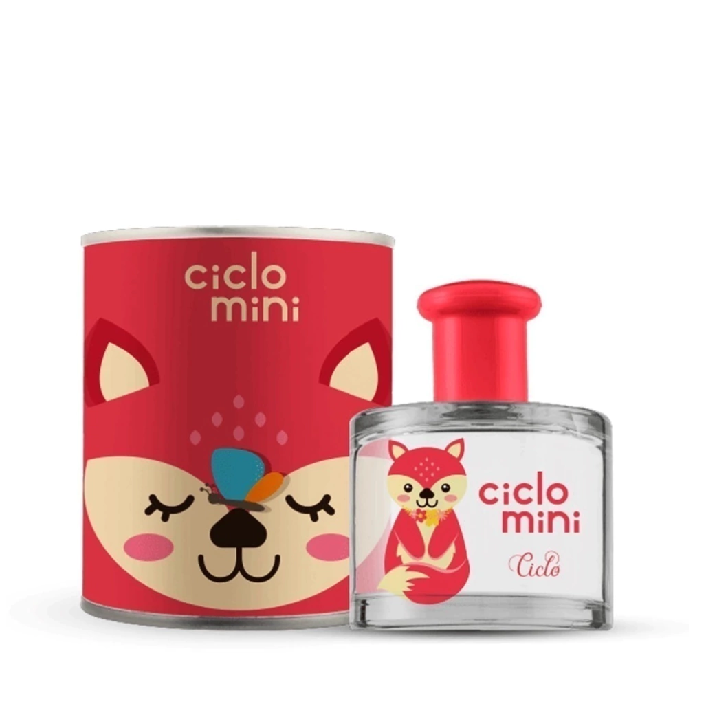 Colonia Em Lata Personalizada Animal Raposa 100ml