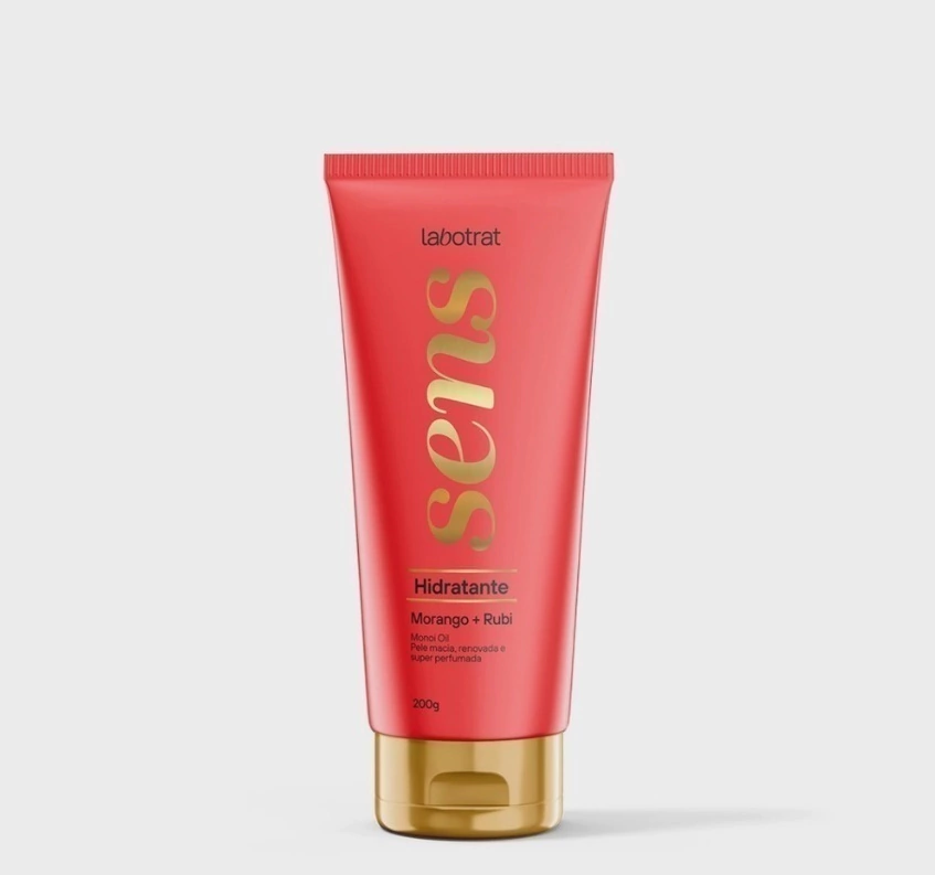 Hidratante Morango & Rubi Sens Labotrat - 200g