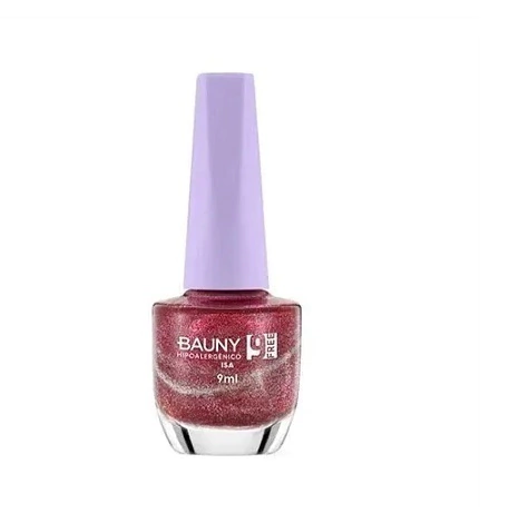 BAUNY ESMALTE METALIZADO 9FREE 9ML - COR ISA