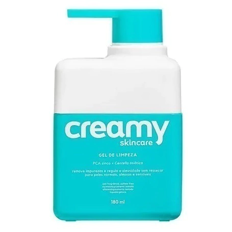 Gel de Limpeza Facial Creamy 180ml