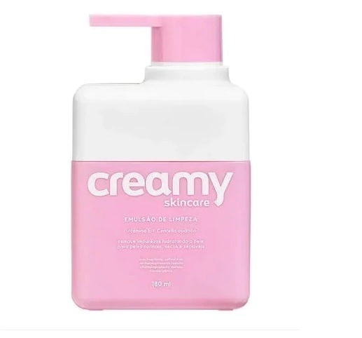 Emulsão de Limpeza Facial Creamy 180ml
