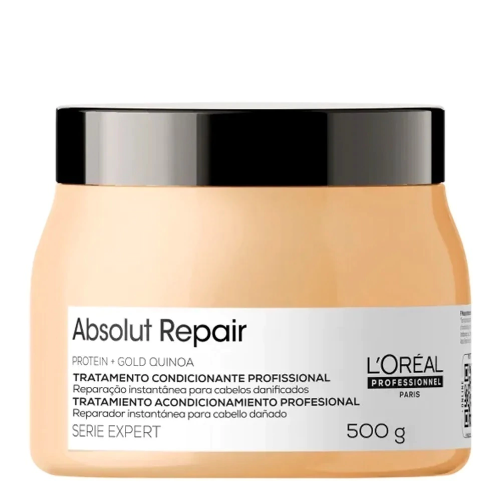 Loreal Absolut Repair Gold Quinoa Protein Máscara- 500ml