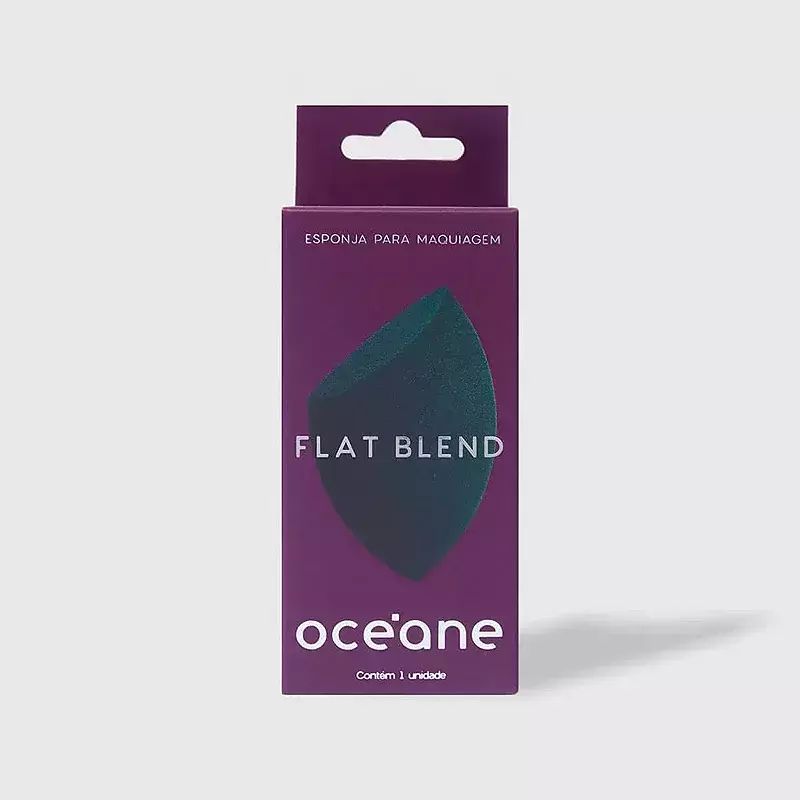 FLAT BLEND OCEANE - ESPONJA DE MAQUIAGEM./VERDE