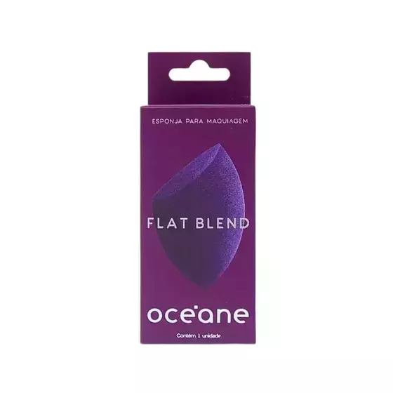 FLAT BLEND OCEANE - ESPONJA DE MAQUIAGEM./ROXO