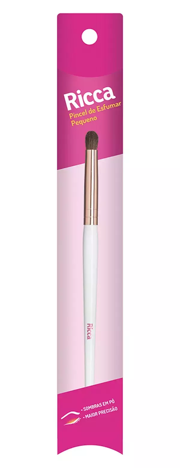PINCEL RICCA ROSE GOLD ESFUMAR PEQUENO