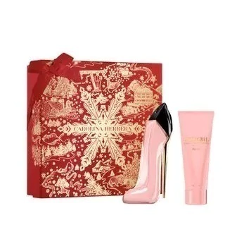 Good Girl Blush Carolina Herrera Coffret Perfume Feminino EDP Creme Corporal - Kit