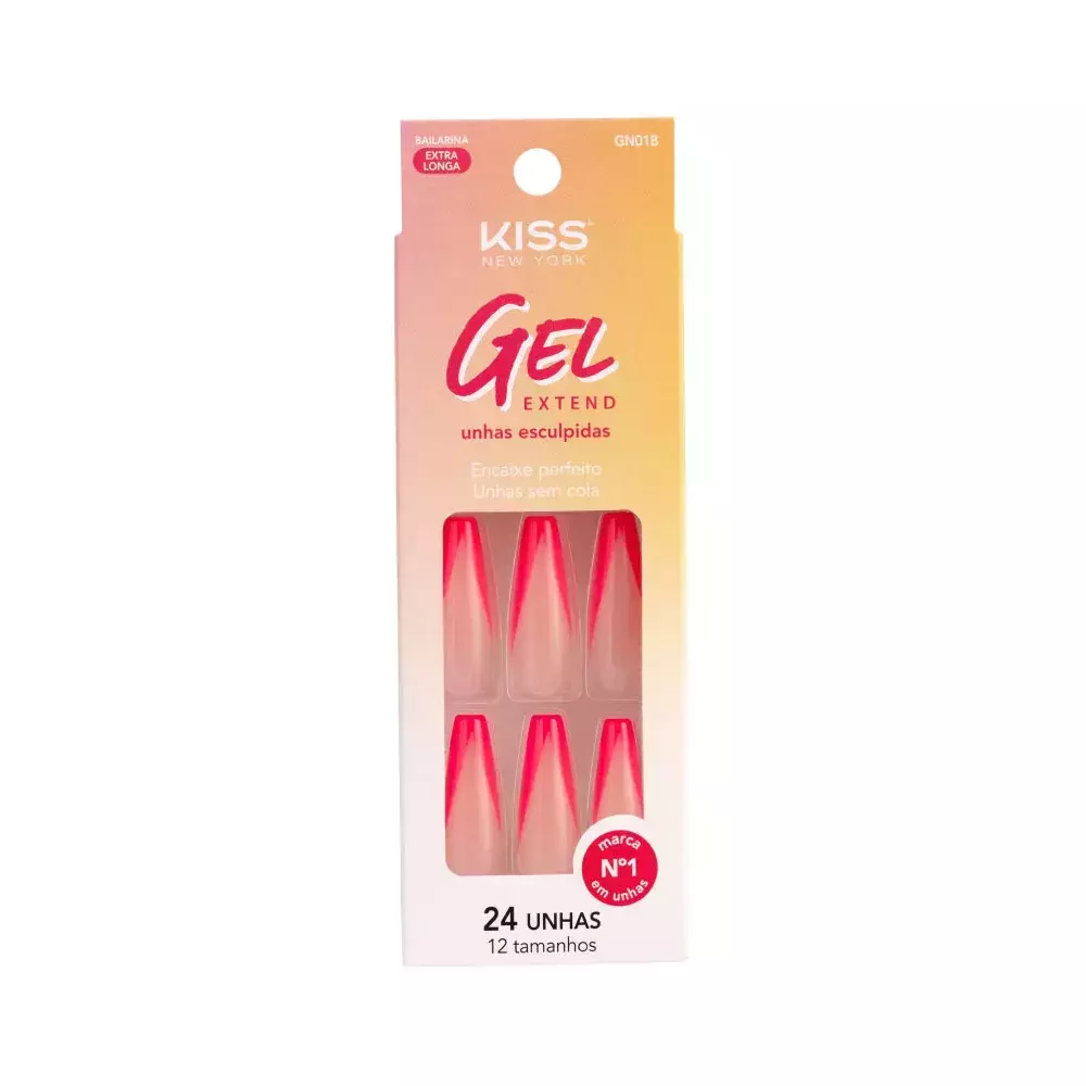 RK KISS NY GEL EXTEND NAILS FABULOUS