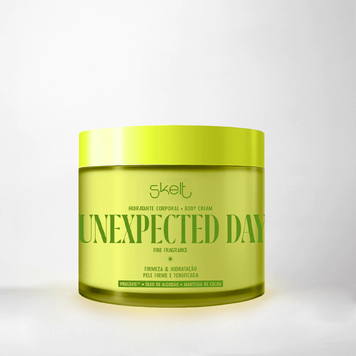 Pré venda - HIDRATANTE DESODORANTE CORPORAL UNEXPECTED DAY 200G (VERDE) - SKELT