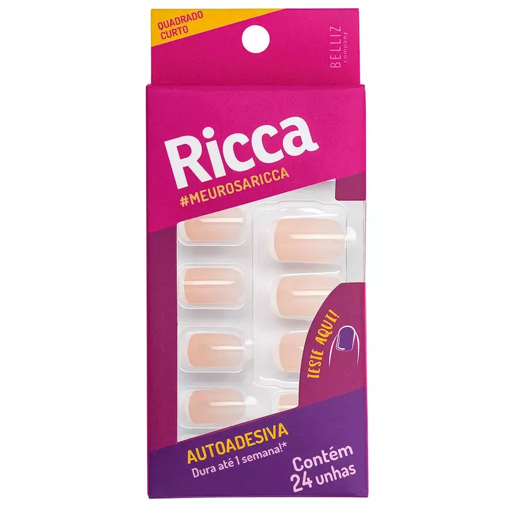UNHAS RICCA FRANCESINHA ROSA