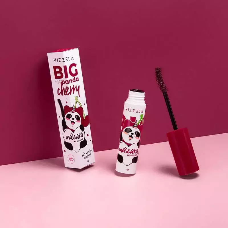 Máscara Para Cílios Big No Panda Cherry - Bord
