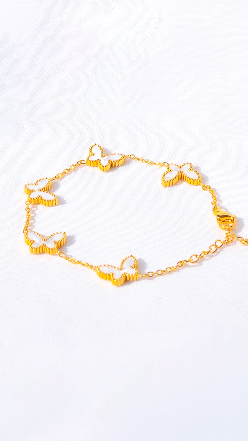 Pulseira Encanto de Borboletas