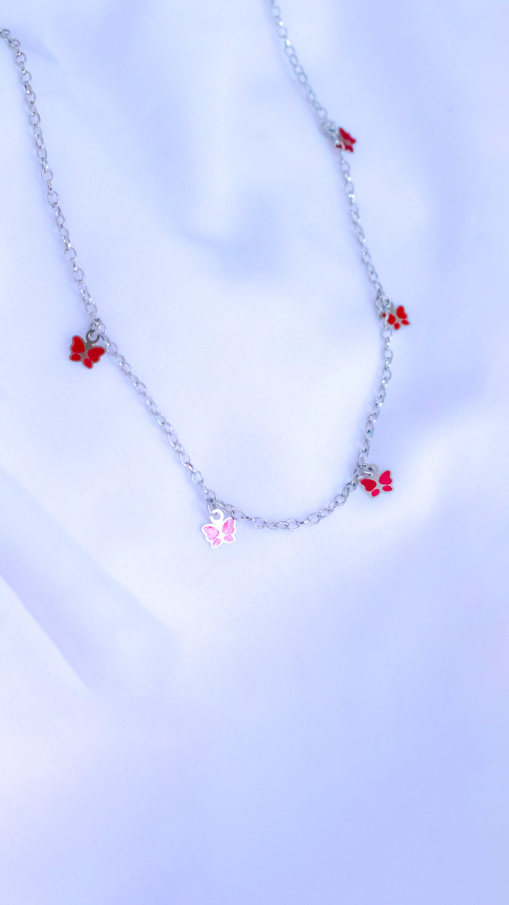 Conjunto Borboletas Vermelhas
