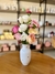 Vaso Porcelana com Flores - comprar online
