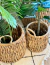 Canasto con aro de Bamboo - comprar online