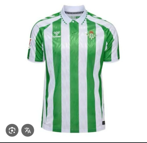 Camisa Real Bétis - Torcedor Hummel Masculina - Verde/Branca - comprar online