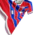 Camisa Fortaleza I 23/24 Torcedor Masculina - Vermelha e Azul - QualyFut
