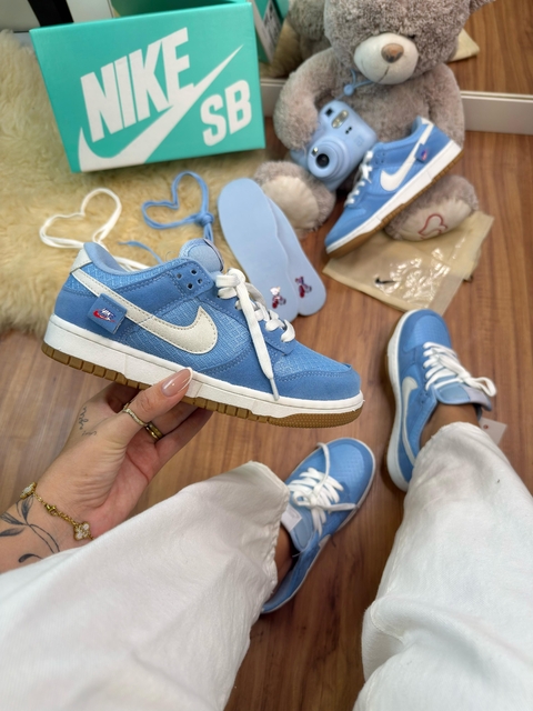 Tênis Sb Dunk Low Teddy Bear Azul - comprar online