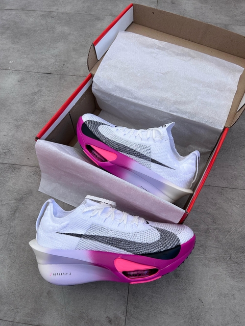 Tênis Zoom Alphafly Branco Pink - comprar online