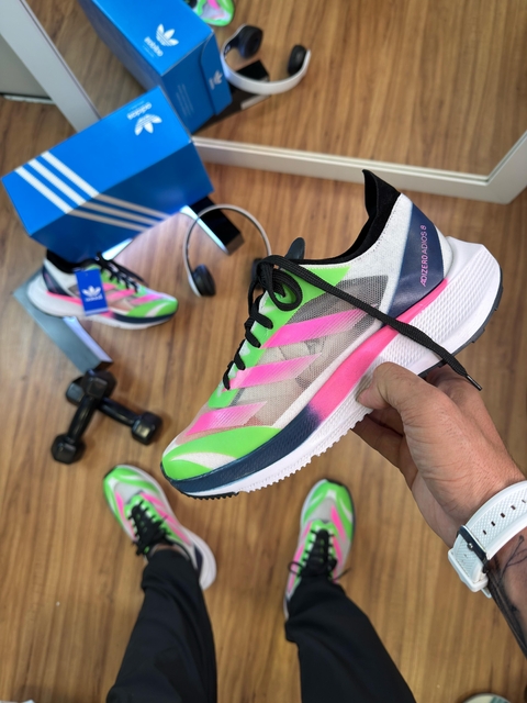 Tênis Adidas Adizero 8 Pink Lime - comprar online