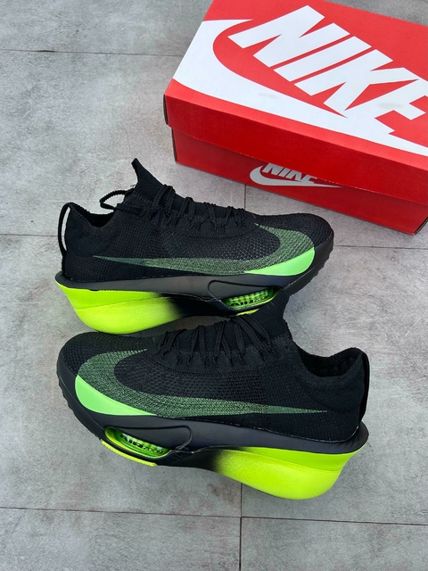Tênis Zoom Alphafly Black Green - comprar online