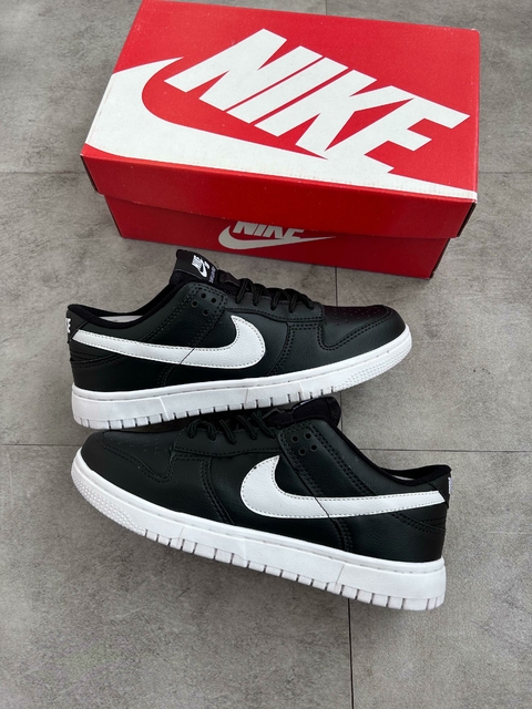 Tênis Dunk Low Preto Branco