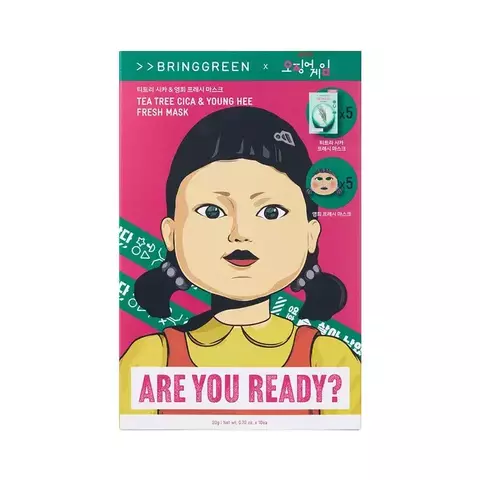 Tea Tree Cica & Young Hee Fresh Mask Set Squid Game Edition 5