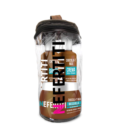 Shampoo Chocola-T + Crema Para Peinar - Nefertiti