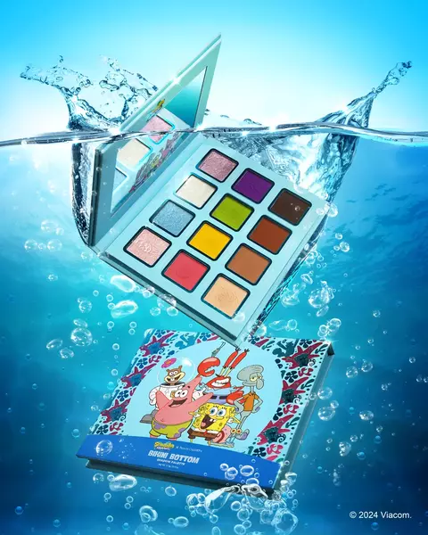 Spongebob "Bikini Bottom" Paleta de Sombras