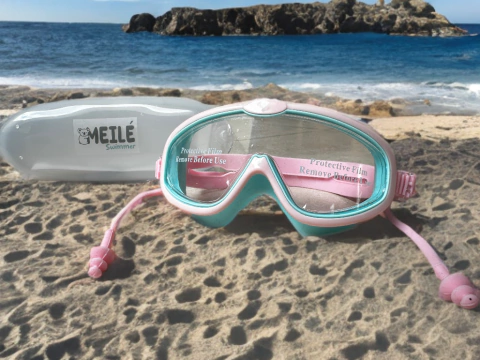 Antiparras Natación Rosa ~ Aqua - comprar online