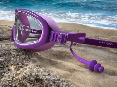 Antiparras Natación Violeta~Lila