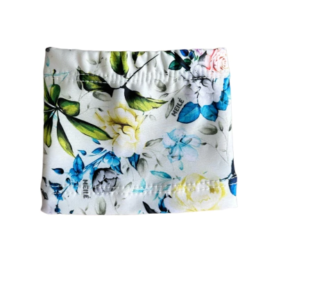 BRAZALETE FLORES AZULES