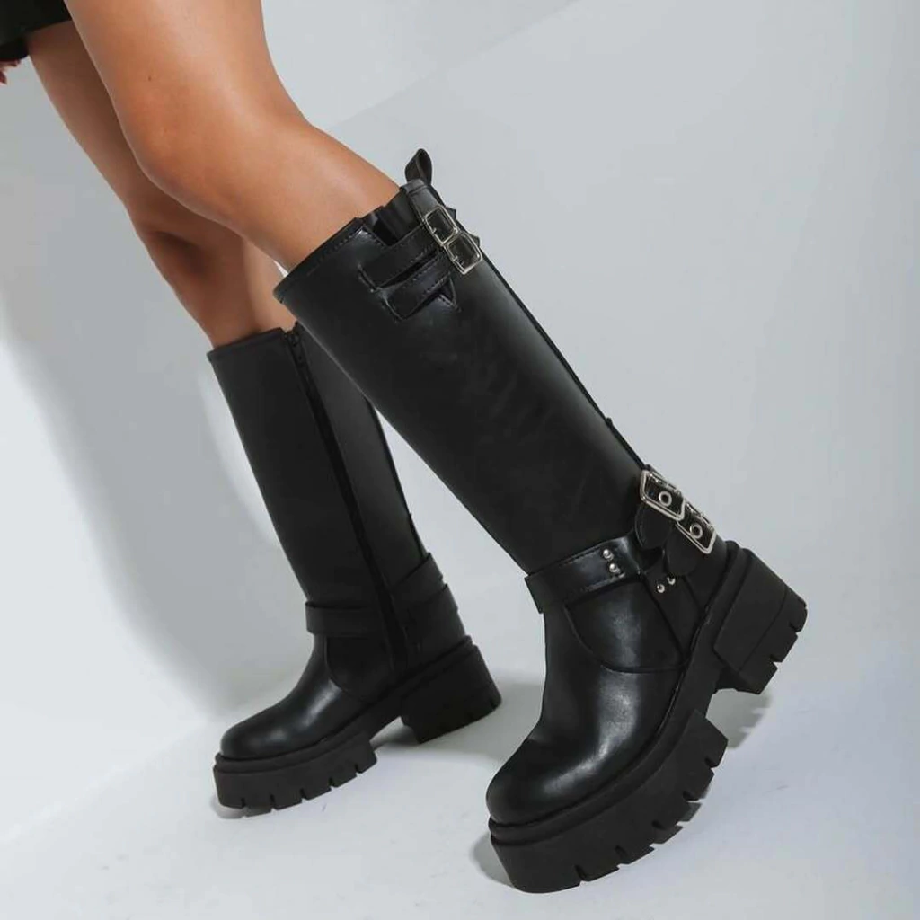 Priscila Biker Boots