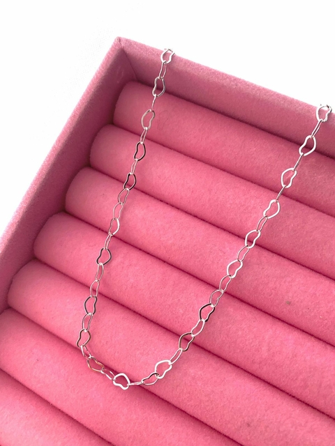 Choker elos corações