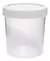 COLETOR NAO ESTERIL, TRANSP., INDIVIDUAL, SEM PA, TAMPA BRANCA, 80 ML. 100 UN/PCT. FL1-0380I|