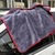 Toalha de Secagem Cinza B/Vermelha 60x90 600 GSM - Js Imports - Produtos para Estética Automotiva | Zaplus Car Praça 14
