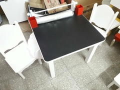 Mesa Infantil Didáctica,pizarra O Pizarrón, Rollo De Papel - Crecer en colores