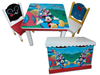 Combo Mesa Infantil + Dos Sillas + Baúl Infantil