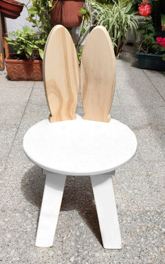 Silla De Madera Conejo y Ciervo en internet